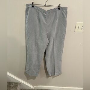 Alfred Dunner Pull On Trouser Pants